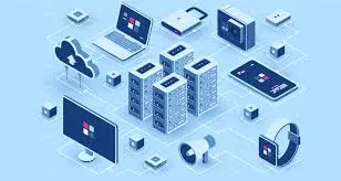 IT hardware solutions icon